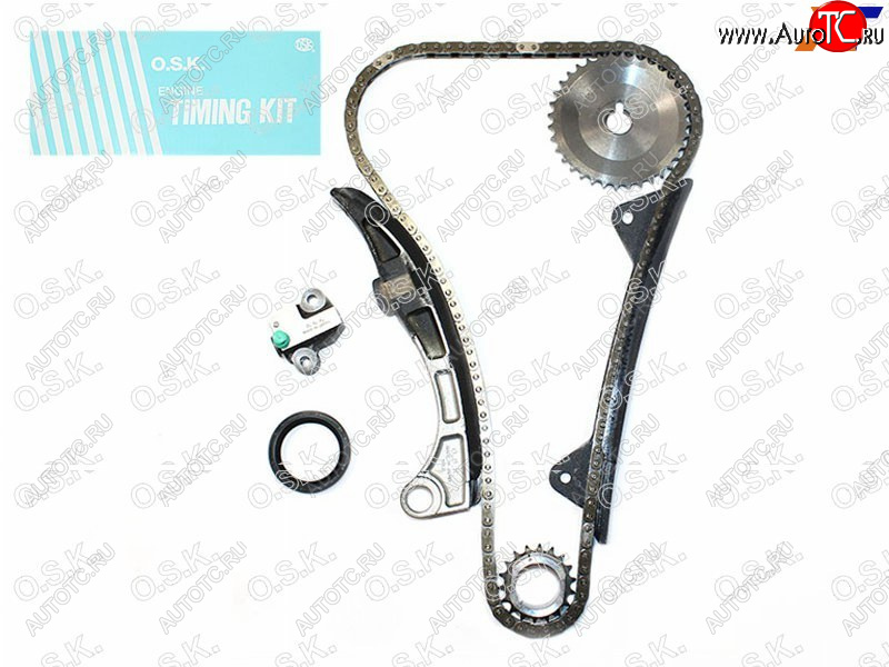 8 999 р. Комплект для замены цепи ГРМ TOYOTA 1KR-FE 05- (на 1NZ не подойдет) OSK T045K  с доставкой в г. Майкоп