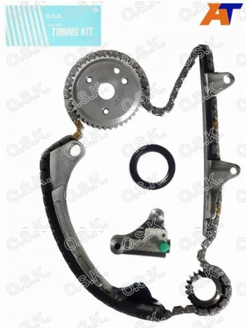 11 299 р. Комплект для замены цепи ГРМ TOYOTA VITZYARIS 1SZ-FE 99- (полный) OSK T035K  с доставкой в г. Майкоп. Увеличить фотографию 1