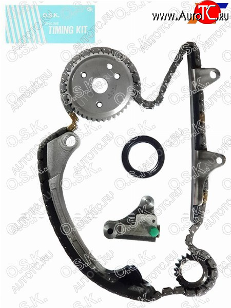11 299 р. Комплект для замены цепи ГРМ TOYOTA VITZYARIS 1SZ-FE 99- (полный) OSK T035K  с доставкой в г. Майкоп