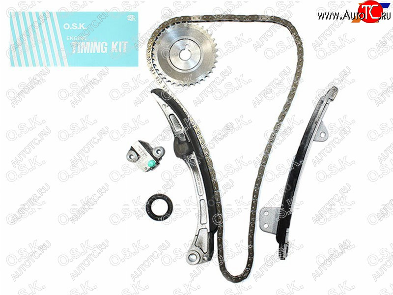 8 999 р. Комплект для замены цепи ГРМ TOYOTA VITZIST 2NZ-FE 99- OSK T028K  с доставкой в г. Майкоп