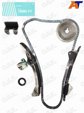 10 299 р. Комплект для замены цепи ГРМ TOYOTA 1NZ-FE1NZ-FXE 04- (цепь 13506-21060) OSK T046K  с доставкой в г. Майкоп. Увеличить фотографию 1