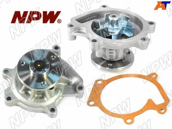 2 199 р. Насос водяного охлаждения TOYOTA 12SZFE 99- (с прокладкой) NPW T-128  с доставкой в г. Майкоп. Увеличить фотографию 1