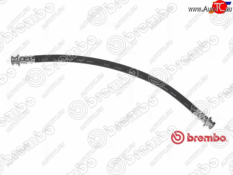 1 039 р. Шланг тормозной задний LH=RH BREMBO Suzuki SX4 GYC21S дорестайлинг седан (2006-2012)  с доставкой в г. Майкоп