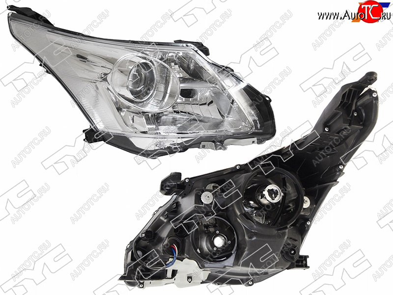 21 449 р. Фара правая (галоген, под корректор) TYC  Toyota Avensis ( T270 седан,  T270 универсал) (2008-2011) дорестайлинг  с доставкой в г. Майкоп