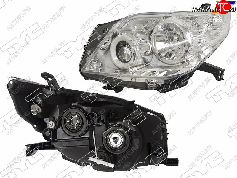 15 799 р. Фара левая (галоген, под электрокорректор, Евросвет) TYC Toyota Land Cruiser Prado J150 дорестайлинг (2009-2013)  с доставкой в г. Майкоп