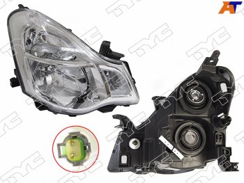 Фара правая (под электрокорректор) TYC Nissan Almera  G15 (2012-2019) седан