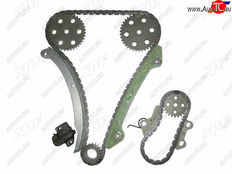 8 399 р. Комплект цепи ГРМ LF2.0 Duratec-HE MAZDA 356 02-FORD MONDEO IIIIV 07-S-MAX 06-FOCU SAT TK-FO020  с доставкой в г. Майкоп