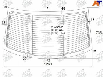 5 999 р. Стекло заднее (Цвет зеленый Обогрев 4D SED) Volkswagen Polo 09-20                                  KMK VLWS0063  с доставкой в г. Майкоп. Увеличить фотографию 1