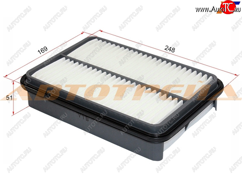 1 099 р. Фильтр воздушный MICRO  Toyota Estima ( XR10,XR20,  AHR10,XR30, XR40,  AHR20,XR50) - ToyoAce ( XZU,  KDY)  с доставкой в г. Майкоп