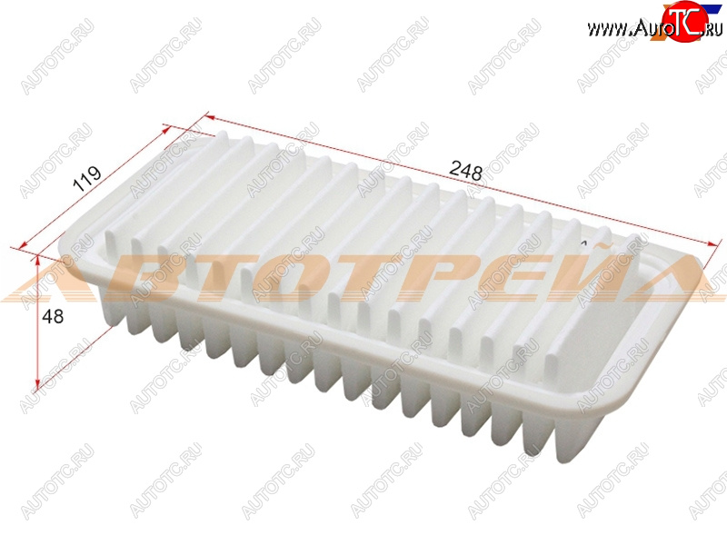 1 059 р. Фильтр воздушный MICRO  Toyota Corolla Axio  (E160) седан - Yaris ( XP10,  XP90,  XP130,  XP210)  с доставкой в г. Майкоп