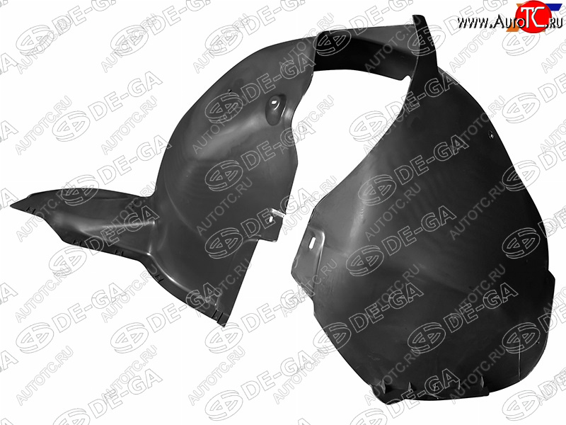 1 549 р. Подкрылок Volkswagen Caddy 03-10  Touran 03-06 (Спереди Справа) DE-GA WOS15CD003  с доставкой в г. Майкоп