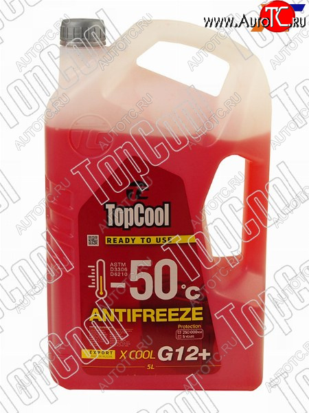 1 269 р. Антифриз (Х COOL G12+ 5 л. -50 C Красный) TOPCOOL Z0038  с доставкой в г. Майкоп