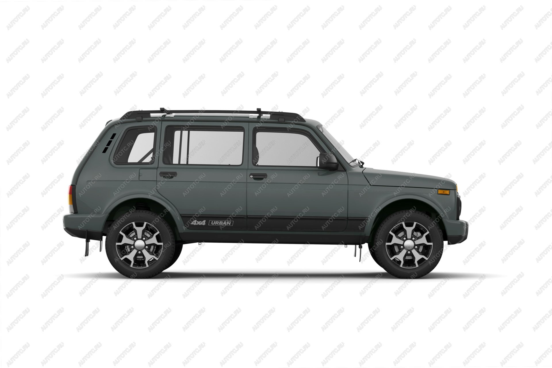 9 209 р. Рейлинги PT GROUP с попереч.проф.1,35 (Черный муар) Усиленный LADA 4х4 2131 1995-2020 Лада нива 4х4 2131 5 дв. дорестайлинг (1993-2019)  с доставкой в г. Майкоп