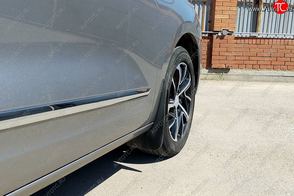 2 139 р. Передние брызговики (увеличенные) Petroil Tuning Haval Jolion дорестайлинг (2020-2024)  с доставкой в г. Майкоп