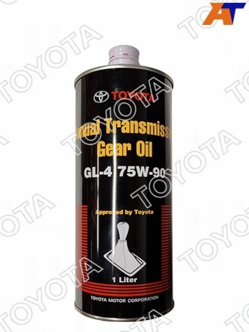 2 299 р. Масло трансмиссионное TOYOTA GL-4 75W-90 1Л                                                          TOYOTA 08885-81026  с доставкой в г. Майкоп. Увеличить фотографию 1