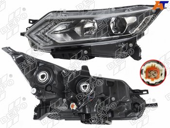 19 849 р. Фара Nissan Qashqai 17-22 (Слева) DEPO 215-11AKL-LDEM2  с доставкой в г. Майкоп. Увеличить фотографию 1