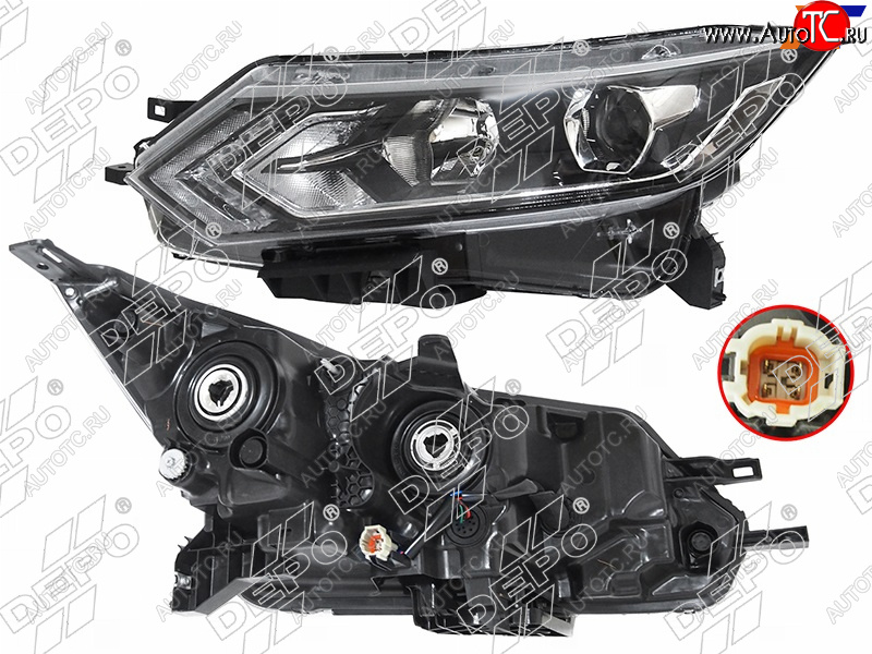 19 849 р. Фара Nissan Qashqai 17-22 (Слева) DEPO 215-11AKL-LDEM2  с доставкой в г. Майкоп