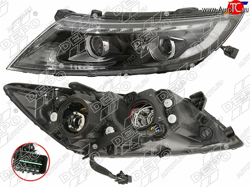 32 549 р. Фара Kia Optima 13-16 (Слева) DEPO 223-1155L-LEMN2  с доставкой в г. Майкоп