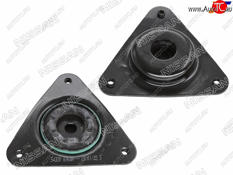 1 359 р. Опора передней стойки Nissan Qashqai 13-22  X-Trail 13-22 (Справа=Слева) NISSAN 54320-6968R  с доставкой в г. Майкоп
