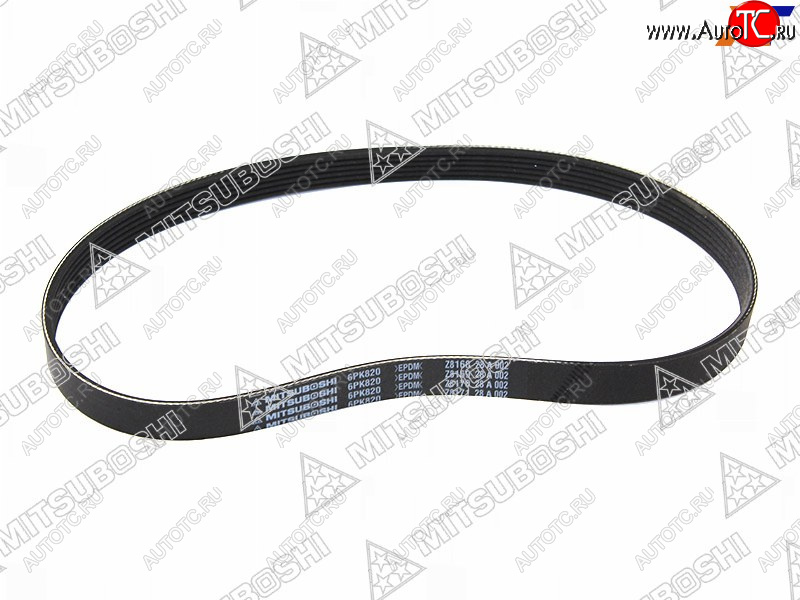 559 р. Ремень поликлиновый NISSAN PULSAR N16 99-11SENTRA B15X 00-06TOYOTA ESTIMA TCR1# 2TZFE 93-98 MITSUBOSHI 6PK820  с доставкой в г. Майкоп