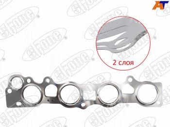849 р. Прокладка выпускного коллектора NISSAN NOTETIIDA HR1516DE 05- STONE JB-02775  с доставкой в г. Майкоп. Увеличить фотографию 1
