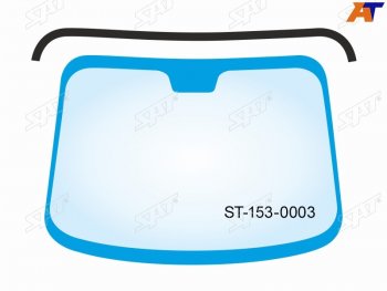 879 р. Молдинг лобового стекла (Сверху) Toyota Land Cruiser (J100) 98-07  Lexus LX 98-07  Toyota Land Cru SAT ST-153-0003  с доставкой в г. Майкоп. Увеличить фотографию 1