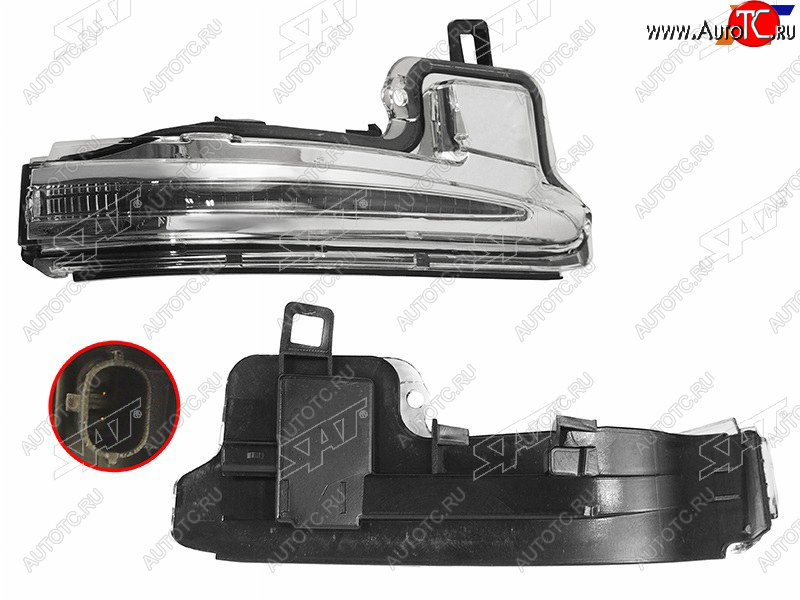 1 999 р. Поворот в зеркало (Справа) Toyota RAV4 (XA50) 18-  Alphard (H30) 15-18  Highlander 19-  Vellfire SAT ST-202-0004  с доставкой в г. Майкоп