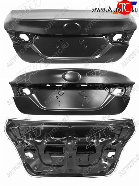 10 949 р. Крышка багажника SAT Toyota Camry XV70 дорестайлинг (2017-2021)  с доставкой в г. Майкоп
