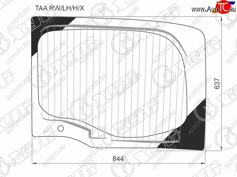 8 299 р. Стекло заднее (Цвет зеленый Обогрев) Honda Stepwgn 15-21 XYG TAA RW/LH/H/X  с доставкой в г. Майкоп