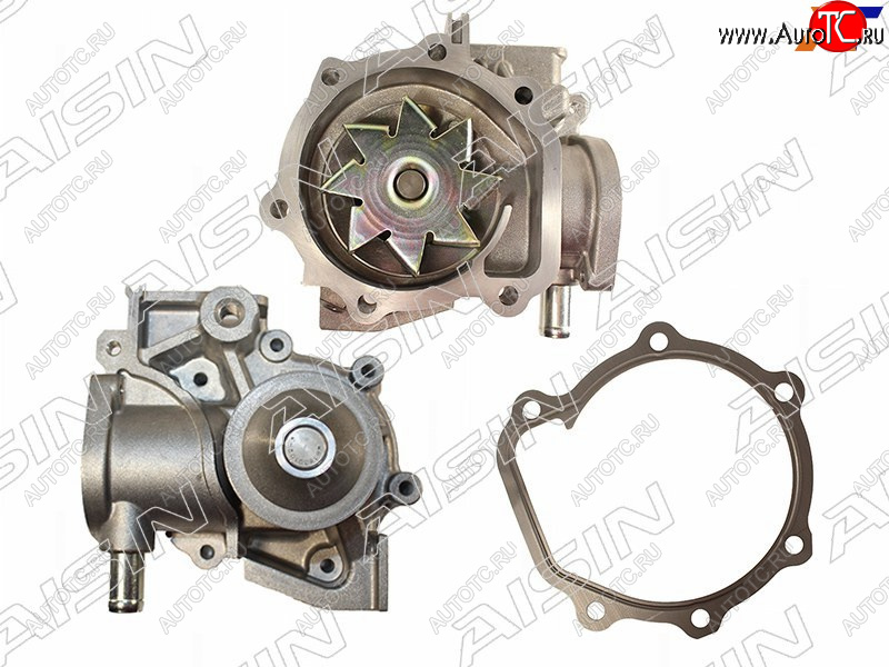 5 749 р. Насос водяного охлаждения SUBARU 89-07 EJ1820 (с прокладкой) AISIN WPF-002  с доставкой в г. Майкоп