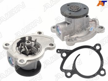 5 249 р. Насос водяного охлаждения с прокладкой AISIN Nissan Qashqai 1 дорестайлинг (2007-2010)  с доставкой в г. Майкоп. Увеличить фотографию 2