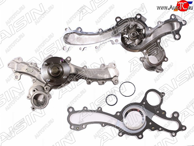 11 349 р. Насос водяного охлаждения TOYOTA LAND CRUISER PRADO 150FJ CRUISER 1GRFE 09- (с прокладкой) AISIN WPT-169  с доставкой в г. Майкоп