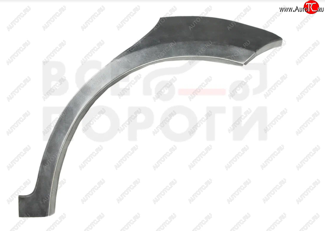 2 099 р. Левая задняя ремонтная арка (внешняя) Vseporogi  Chery QQ6 (2006-2010) (оцинкованная сталь 0.8 мм)  с доставкой в г. Майкоп