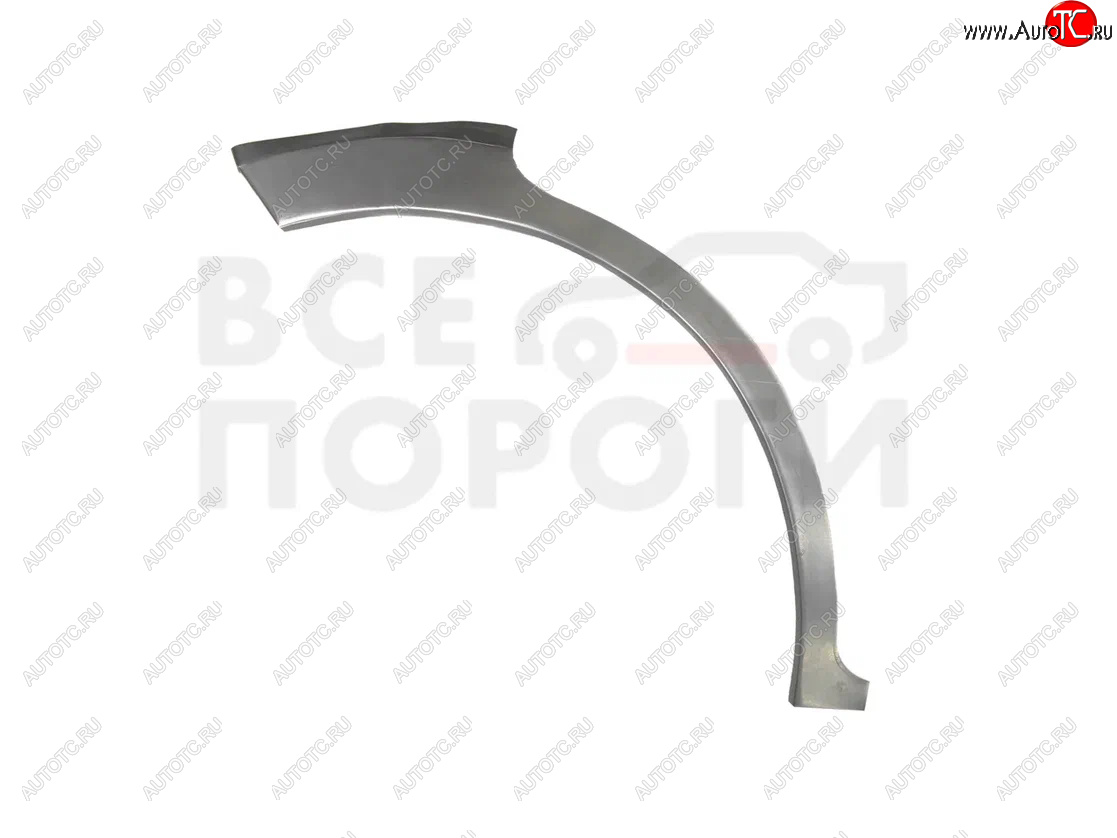1 949 р. Правая задняя ремонтная арка (внешняя) Vseporogi  Ford Fusion  1 (2002-2012) хэтчбэк дорестайлинг,  рестайлинг, хэтчбэк (Холоднокатаная сталь 0,8мм)  с доставкой в г. Майкоп