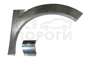 Правая передняя ремонтная арка (внешняя) Vseporogi Honda Accord  8 CU (2008-2013) седан дорестайлинг, седан рестайлинг (Оцинкованная сталь 0,8 мм.)