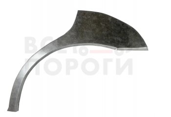 Левая задняя ремонтная арка (внешняя) Vseporogi Hyundai Elantra ( XD,  XD2) (2000-2010) седан дорестайлинг, рестайлинг седан (Оцинкованная сталь 0,8 мм.)