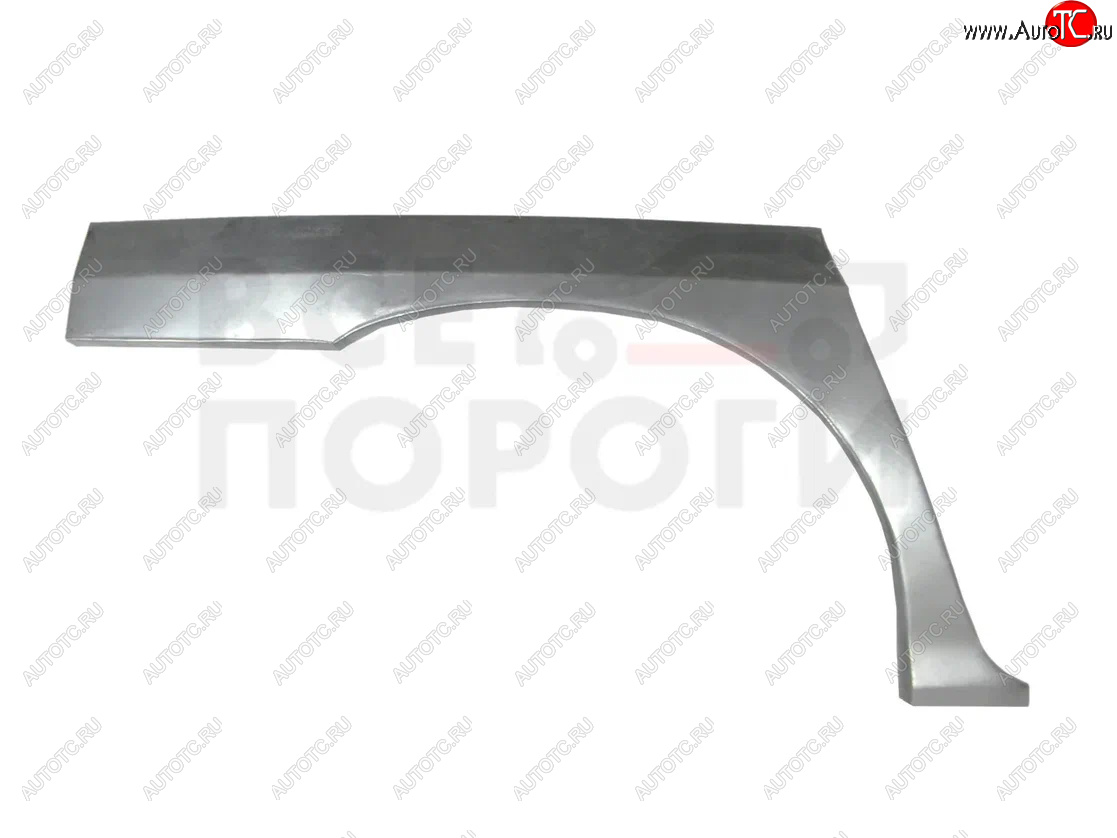 2 099 р. Правая задняя ремонтная арка (внешняя) Vseporogi  KIA Carnival ( UP,CQ,  UP,GQ) (1998-2006) минивэн дорестайлинг, минивэн рестайлинг (Оцинкованная сталь 0,8 мм.)  с доставкой в г. Майкоп