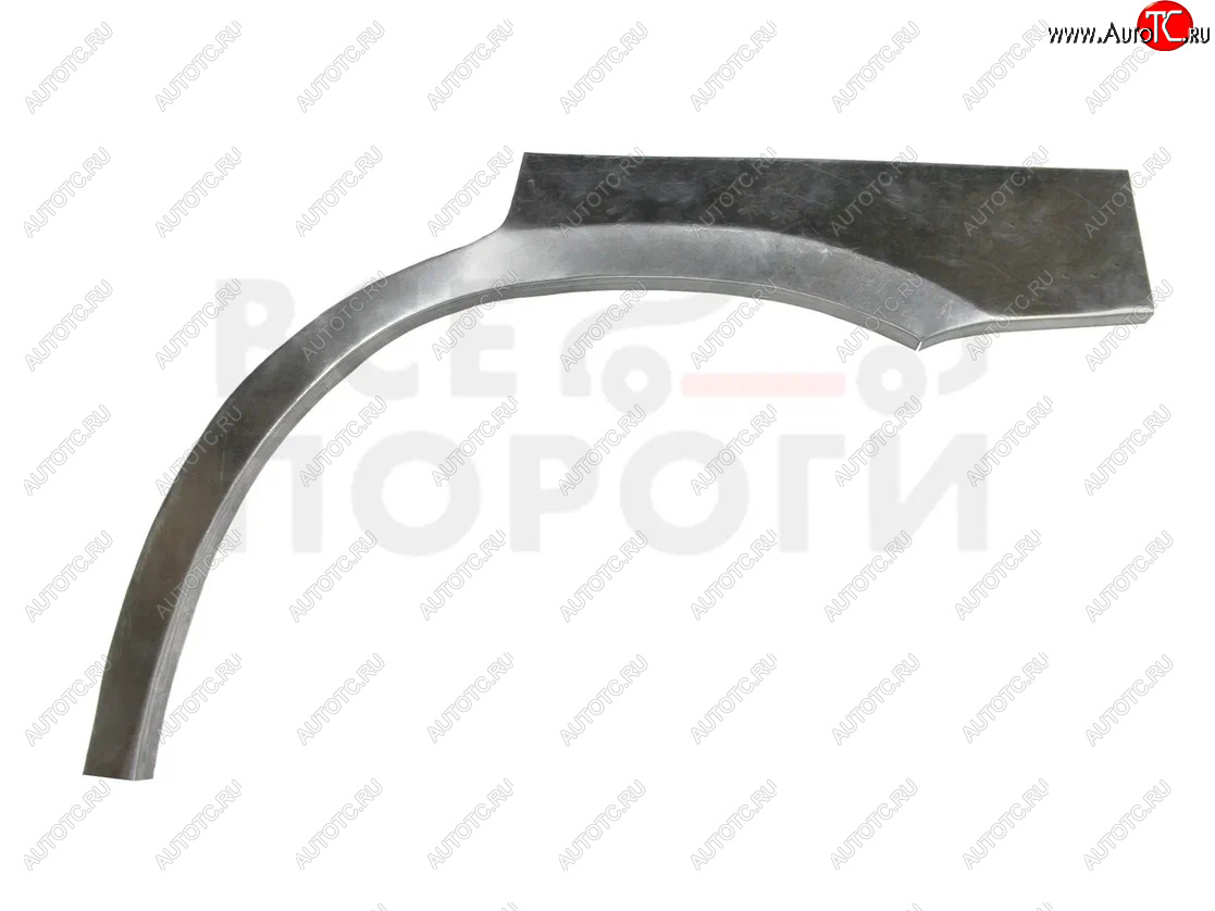 2 099 р. Левая задняя ремонтная арка (внешняя) Vseporogi  Mitsubishi Outlander  CU (2003-2009) (Оцинкованная сталь 0,8 мм.)  с доставкой в г. Майкоп