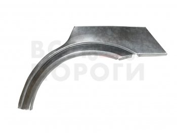 Левая задняя ремонтная арка (внешняя) Vseporogi Opel Astra  G (1998-2005) седан (Оцинкованная сталь 0,8 мм.)