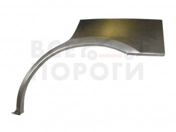 Левая задняя ремонтная арка (внешняя) Vseporogi Subaru Impreza  GD (2000-2007) седан дорестайлинг, седан 1-ый рестайлинг, седан 2-ой рестайлинг (Холоднокатаная сталь 0,8мм)
