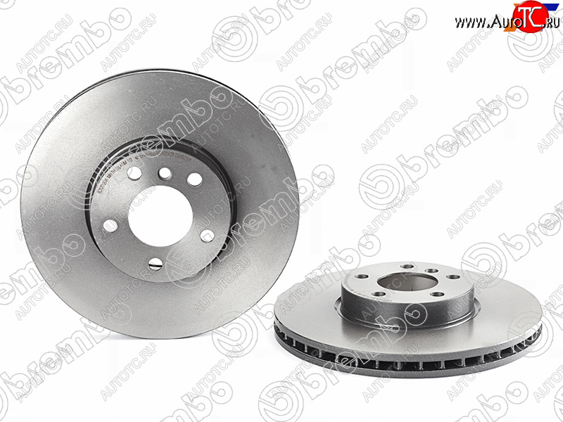 16 649 р. Диск тормозной передние Ø300 BREMBO BMW X5 E70 дорестайлинг (2006-2010)  с доставкой в г. Майкоп
