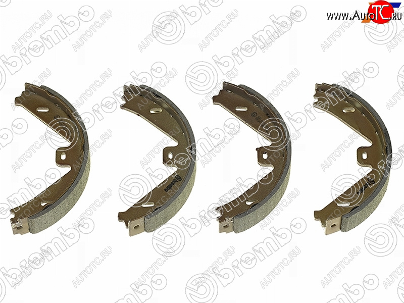 4 299 р. Колодки барабанные задние RH-LH SAT Mercedes-Benz E-Class W212 дорестайлинг седан (2009-2012)  с доставкой в г. Майкоп