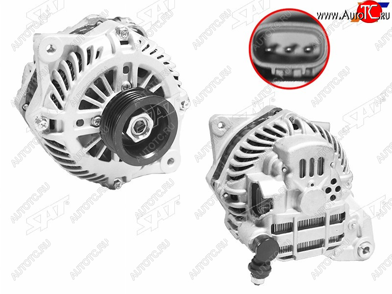 9 449 р. Генератор SUBARU IMPRESAFORESTERLEGACY 2.02.5 02-12 EJ204EJ205EJ255 12V 110A SAT ST-23700-AA521  с доставкой в г. Майкоп
