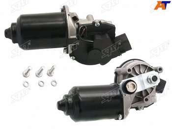 3 099 р. Мотор трапеции стеклоочистителя Hyundai Solaris 10-17  Kia Rio 11-17  Hyundai Accent 11-17 SAT ST-299-0001  с доставкой в г. Майкоп. Увеличить фотографию 1