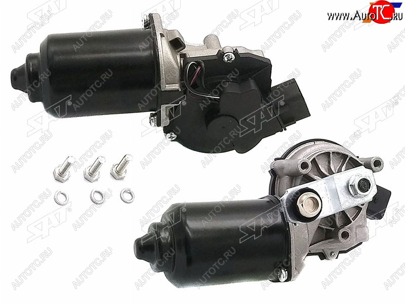 3 099 р. Мотор трапеции стеклоочистителя Hyundai Solaris 10-17  Kia Rio 11-17  Hyundai Accent 11-17 SAT ST-299-0001  с доставкой в г. Майкоп