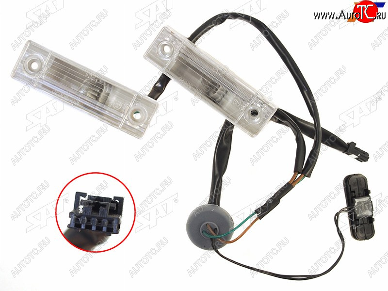 1 079 р. Подсветка номерного знака CHEVROLET CRUZE 09-15 4D SAT ST-396-0008  с доставкой в г. Майкоп