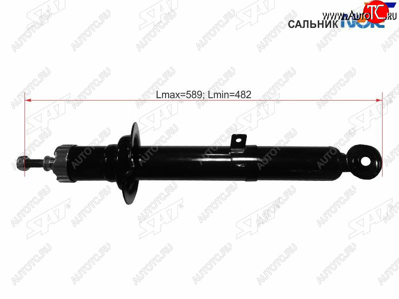 3 699 р. Стойка передняя RH SAT Lexus IS250 XE20 седан дорестайлинг (2005-2013)  с доставкой в г. Майкоп