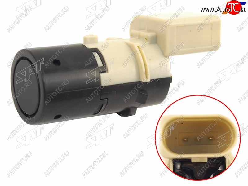 799 р. Датчик парковки (сонар) Audi A3 04-13  A6 97-10  A8 02-10  Skoda Octavia 04-13  Volkswagen Trans SAT ST-7H0919275B  с доставкой в г. Майкоп