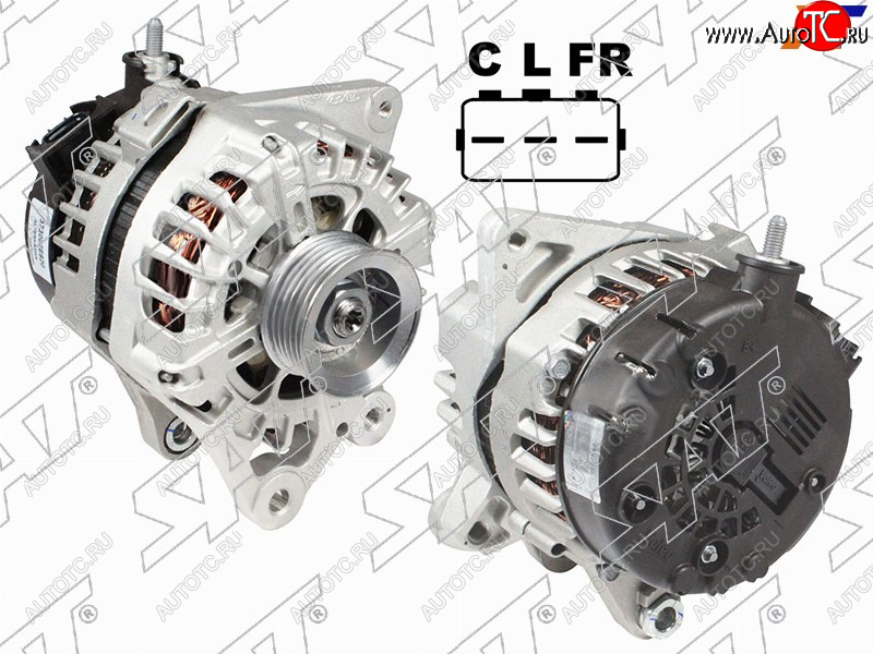 11 999 р. Генератор KIA OPTIMASOULSPORTAGEHYUNDAI ELANTRATUCSON 13 - 12V 150A SAT ST-85-0093  с доставкой в г. Майкоп