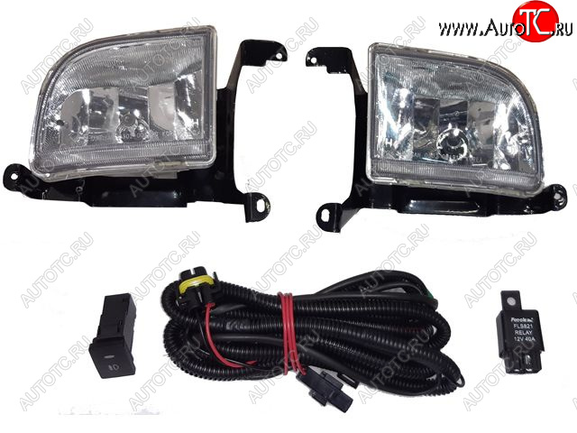 2 569 р. Противотуманные фары комплект (проводка, кнопка, пр-во Китай) BodyParts Chevrolet Lacetti седан (2002-2013)  с доставкой в г. Майкоп